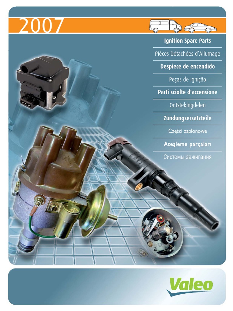 VALEO - Ignition Spare Parts 2007 PDF | PDF | Allumage