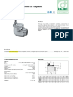 Automatski Odzracni Ventil Aercal 01055