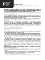 O Suicídio, Durkheim [Fichamento completo]