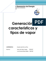 SGE Generacion y Tipos de Vapor Ivan Saenz Fernando Meza