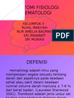 anatomi fisiologi hematologi