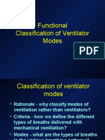Functional Classification of Ventilator Modes