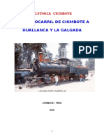 Historia del ferrocarril de Chimbote