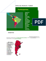 Países Participantes Del Proyecto Tuning