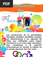 variaciones de la sexualidad 