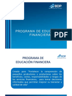 PRESENTACIoN EDUCACIoN FINANCIERA