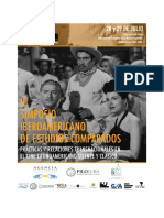 Programa III Simposio de Cine Silente y Clásico