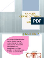 Cancer CCU y MAMA