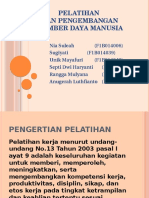 PELATIHAN DAN PENGEMBANGAN SDM