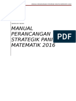 Manual Perancangan Strategik Panitia Matematik 2015