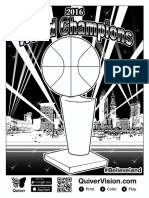 NBA Trophy Print PDF