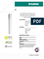 p24250 Led Tube 18w t8 DL Unv Vidr