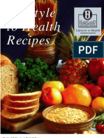 Lifestyle to Health - Vegan Cookbook Recipes, Vegetarian Health Book