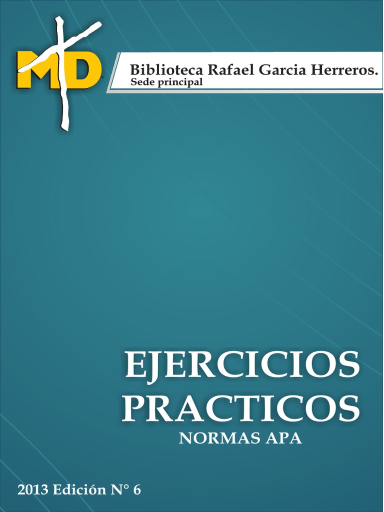 EJERCICIOS PRÁCTICOS. Normas APA Sexta edición.pdf