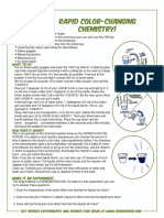 Rapid Color Changing Chemistry1 PDF