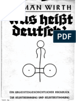 Herman Wirth: Was Heisst Deutsch (1934, 99 S., Scan)