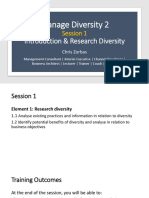 BSBDIV601 - Diversity Session 1 - Intro & Research PT 1 (APC)