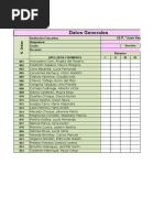 Práctica de Validación de Datos