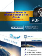 Projects Report of Briland Rubber & Tire Co.,Ltd