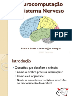 Neurocomputação O Sistema Nervoso