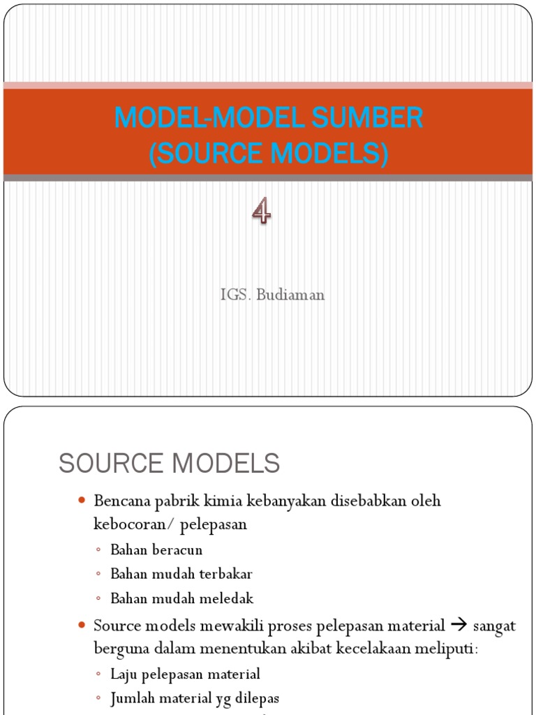 Model-Model Sumber (Source Models) | PDF