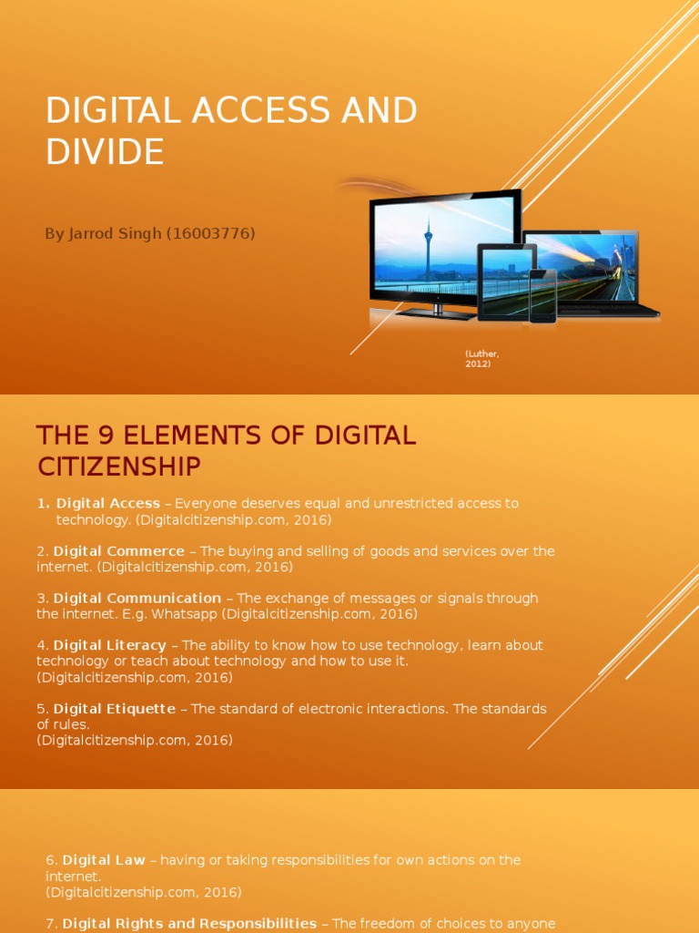 Understanding Digital Citizenship Elements | PDF | Internet | Communication