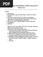 SUSUNAN ACARA SERTIJAB 2020  SUSUNAN ACARA SERTIJAB 2020