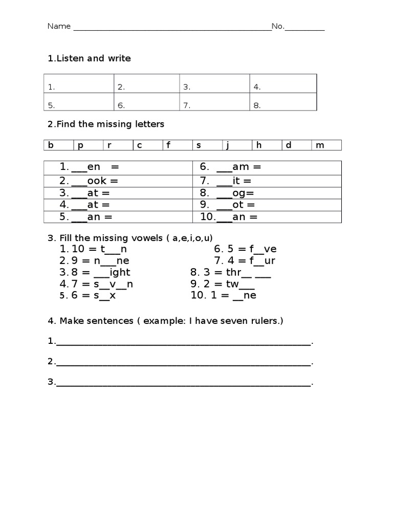 Satit P.2week 7 | PDF | Language Arts & Discipline