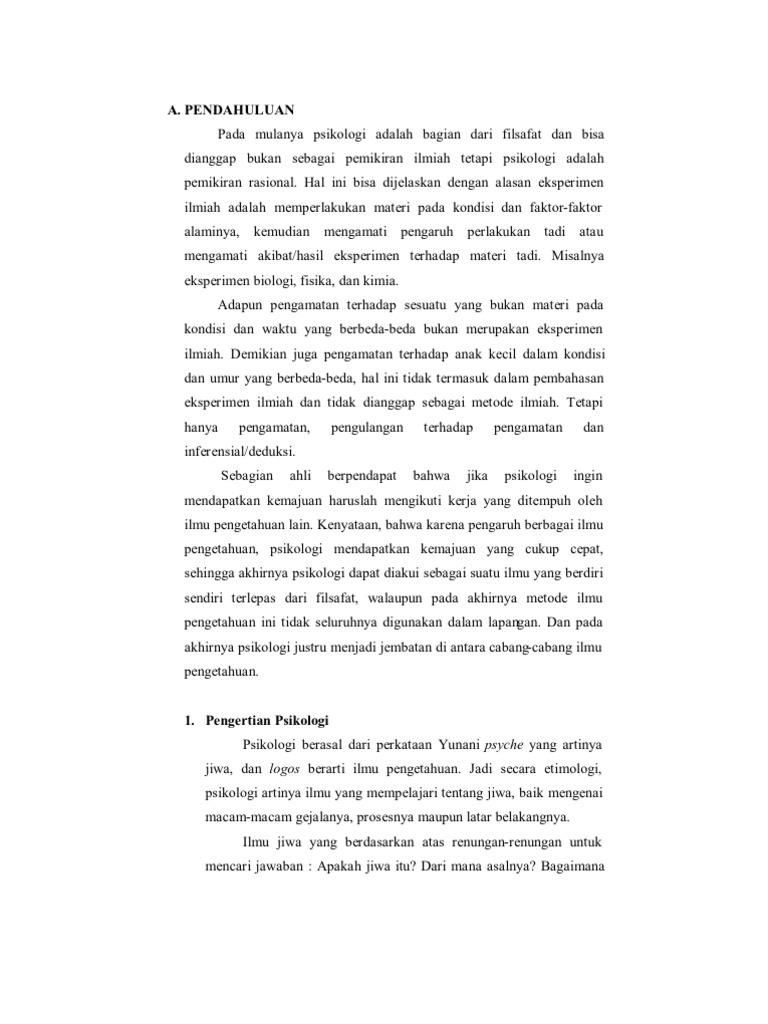 Hub Psikologi Dengan Bio Sosio Fisiologi Pdf