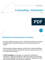 IHS Upstream Consulting - Introduction - Short