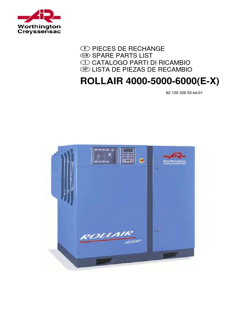 Liste de pièces ROLLAIR 4000-6000 | PDF | Biens manufacturés ...