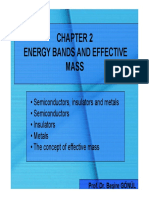 Effective Mass From Bandstructure