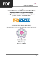 Download A Project Report on Customer Satisfaction in Tvs Motors by Pavan Kumar SN327155837 doc pdf