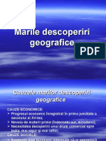 MARILE DESCOPERIRI GEOGRAFICE