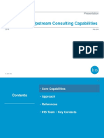 IHS Technical Upstream Consulting Capabilities