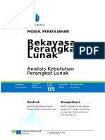 Modul 5 RPL Analisa Kebutuhan PL