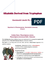 Alkaloids TRYPTOPHAN Orig Phenethylamines