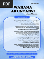 Download Jurnal Wahana Akuntansi Vol 9 No2 2014 by Wijaya Pranata Mulia SN327162340 doc pdf