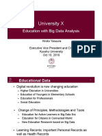 University X: Education With Big Data Analysis