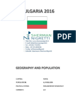 Gianmauro Nigretti: Bulgaria 2016, Corporate and Tax Highlights