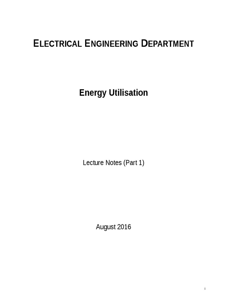 Lecture Notes I 2016 | PDF | Fluorescent Lamp | Incandescent Light Bulb