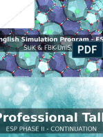 English Simulation Program - ESP (1)