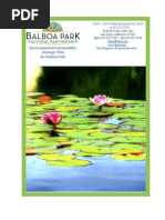 Balboa Park Environmental Sustainability Strategic Roadmap