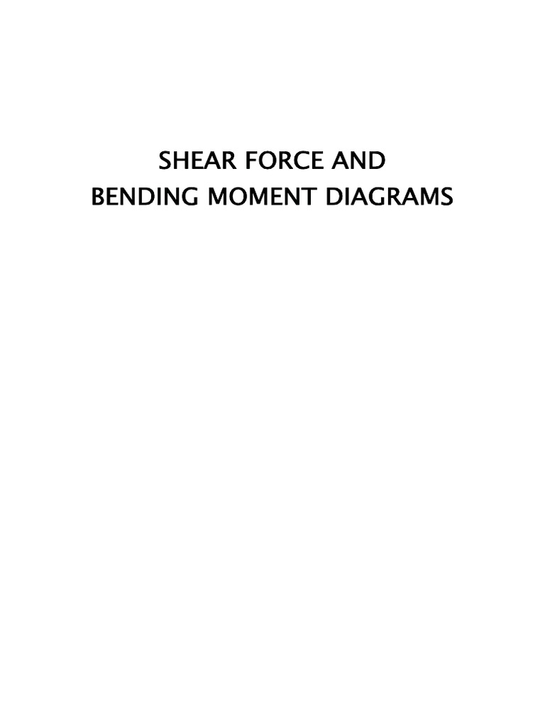 BeamFormulas - Shear Force Diagrams | PDF