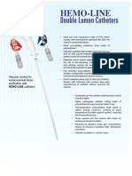 Hemant Surgical Double Lumen Catheters