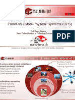 Panel On Cyber-Physical Systems (CPS) : Prof. David Atienza, Swiss Federal Institute of Technology, Lausanne (EPFL)