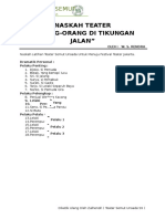 Naskah Orang-Orang Ditikungan Jalan