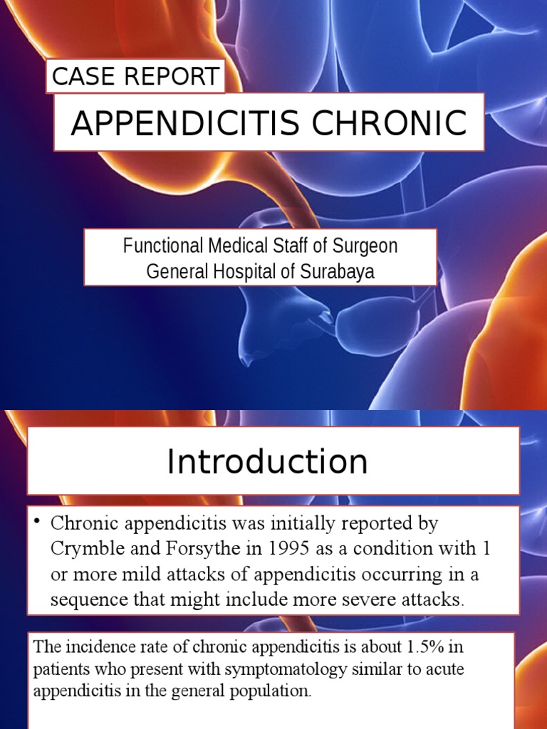 Appendicitis Chronic | PDF