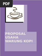 Contoh Proposal Bisnis Kedai Kopi