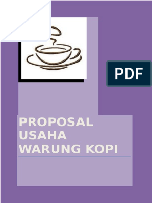 Proposal Usaha Warung Kopi Docx